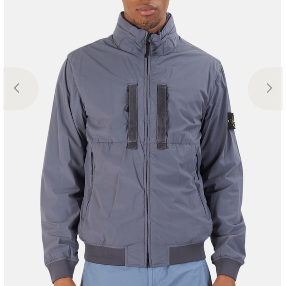 Stone Island Men's hooded Lightweight Zip Jacket